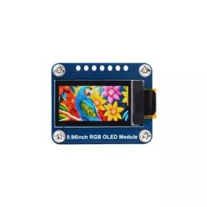 RGB OLED 디스플레이 모듈 라즈베리 파이 아두이노 STM32 용 SPI 인터페이스 64  128 해상도 65K 색상 0.96