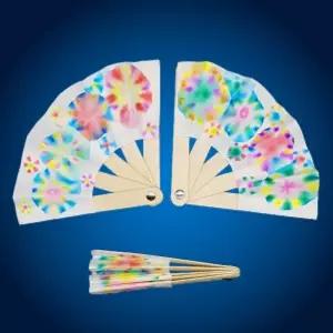 뉴 크로마토그래피 미니 부채 만들기(5인용)과학공부 재료 교구 초등 만들기 학습용만들기 교육용만들기 실