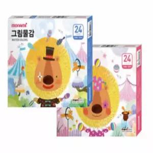 모니주 24색 수채물감 6ml