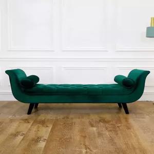 신부대기실의자 벨벳 긴의자 긴벤치 쇼파 포토존 촬영 민트 1.4m