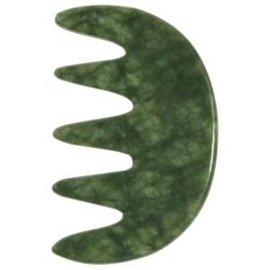 힐비안 제이드 스톤 과샤 빗, 마사지 두피 마사지기, 머리 도구, 얼굴용 수동 마사지기