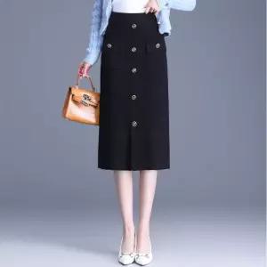 여성치마 가을룩 니트 H라인 스커트 오피스룩 하객룩 심쿵해외구매