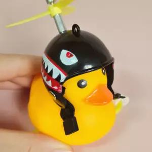 자전거 오리인형 라이트 러버덕 LED 킥보드 전조등 헬멧