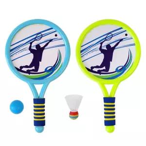 핑퐁 라켓볼세트 (2개)뿅뿅이 뽕뽕이 유아미술 돌봄 방꾸미기 놀이 재료 키트 폼폼이 폼폼 색울 칼라솜 울