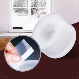 창틀 문 투명문풍지 B타입 창문 바람막이 현관 문틈새막이 20I W50CF34