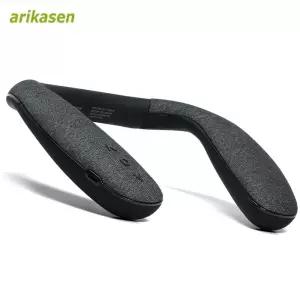 무선 넥밴드 스피커 3D 스테레오 사운드 저지연 게임/TV용 타입-C 착용형 가정 사무실 야외용