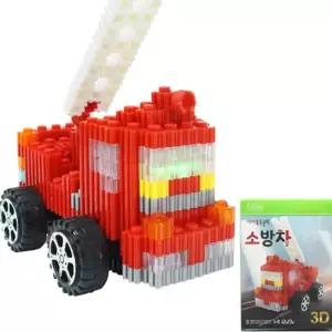 이지 툭툭블럭 소방차 교통기관 8종 시리즈