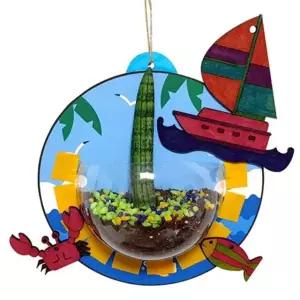 만들기 스투키 바다 여름 벽걸이화분 만들기