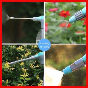 자동 고압 공기 펌프 분무기 슈트, 식물 전기 충전 급수 헤드, 정원 도구, 3 m, 5m