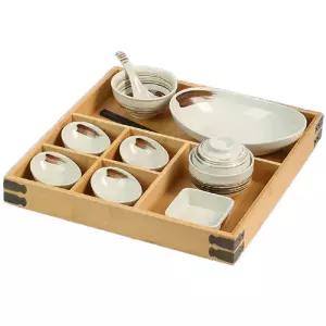 식사 아침 저녁 식기류 나무 접시 플레이트 식기 플레이팅 트레이