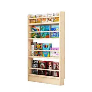 폭10cm 초슬림 선반 좁은 틈새 통로 수납 책꽂이 책장 원목