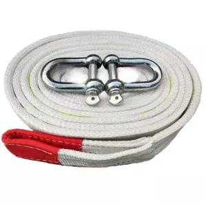 견인 로프 견인로프 탈출용 구난용 비상 차량 강철 후크