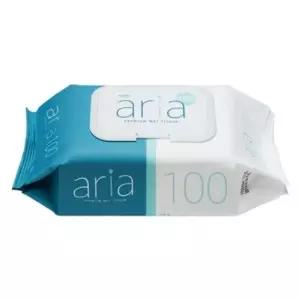 SJ 아리아 물티슈 캡형 일반 100매 240g 10개