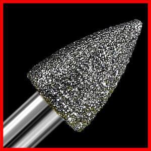 20Pcs 120grit 다이아몬드 그라인딩 버 비트 키트, 세라믹, 조각, 샌딩을 위한 석재 및 유리 연삭용 1/8