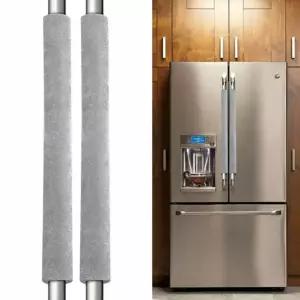 롱 냉장고 손잡이 커버 문고리 2개 문손잡이 도어 원형 유리 정전기 방지