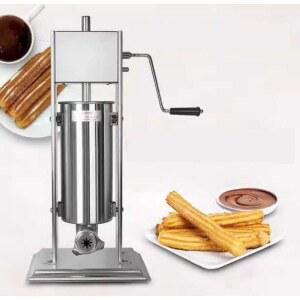 츄러스 기계 간식 메이커 성형 10L 반죽 업소용 스낵