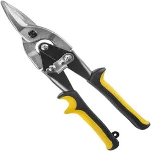 10인치 항공용 주석 스냅 헤비 듀티 크롬 바나듐 스틸 커터 시트 금속 절단기 가위 CR-V 스트레이트 컷