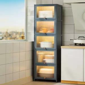 틈새장 주방 수납장 키큰장 수납 그릇장 캐비닛 키큰 부엌