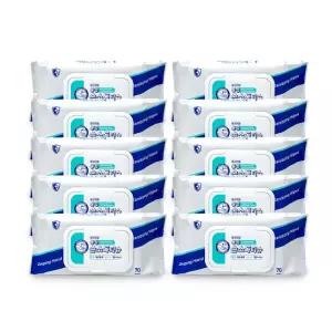 동성 손소독 티슈 70매-10개 살균티슈 소독티슈 제균티슈 의약외품