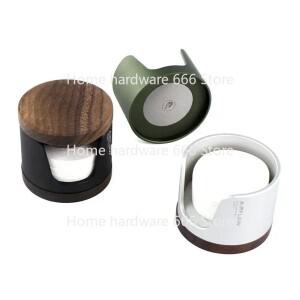 커피 필터 종이 보관함 손잡이 원형 거치대, 모카 포트 방진 120 개