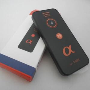 소니 알파 A7 II A6000 A230/a330/a450/a500/a550/a700/a900 용 IR 무선 원격 제어 셔터 릴리즈