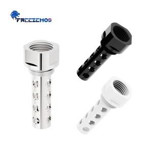 FREEZEMOD-PC 수냉식 냉각기 외부 에어 트랩 포함, 기포 방지 PC 냉각 부품, PJ-PPQC