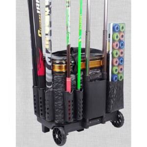 낚시 태클박스 루어 케이스 기본세단 초경량 이동 바퀴 로드거치대