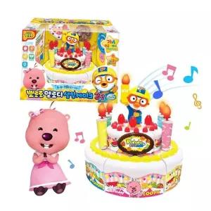 유아생일선물 유아 뽀로로 멜로디 생일 케이크 2탄 임의 배송