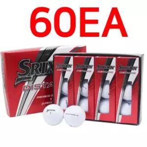 스릭슨 정품 디스턴스 골프볼 /화이트 2피스 구조 / 5더즌 (60개)
