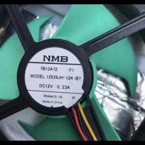 새로운 NMB 6A05A72-F1 12539JH-12K-BT DC12V 0.23A 냉장고 냉각 팬