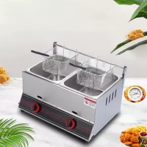 업소용 가스 튀김기 치킨 노점 돈까스 분식 닭강정 소형 감자튀김용 기계