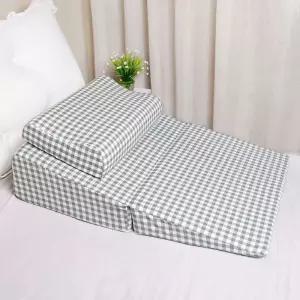 경사 식도염 베개 노인용 역류방지 삼각 등받이 접이식