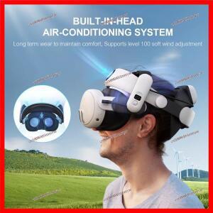 BOVR S3 Pro 10000mAh 배터리 헤드 스트랩 (메타 3S용) 에어컨 액세서리 지원 강화