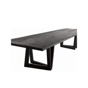 8인용식탁 10인용식탁 대형 테이블 카페 작업대 200x80x75 수입 회의 5cm 원목