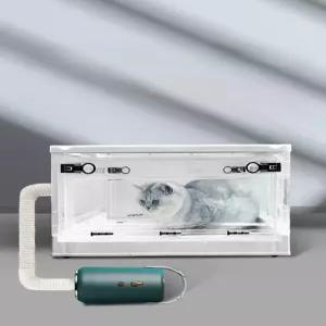고양이 산소방 반려묘 산소 네블라이저방 반려동물 햄스터 분무상자 공급
