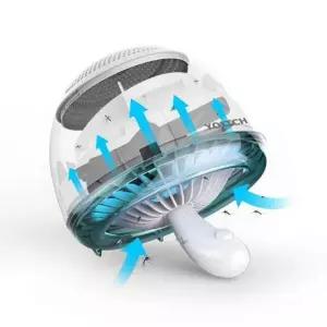 머쉬룸 휴대용 미니 모기 퇴치기 해충 유인 램프