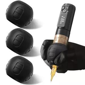 앰비션 54mm 타투 그립 커버 3pcs 식품 등급 실리콘 건 랩 고온 살균 가능 32mm-34mm 로터리 펜 기계용