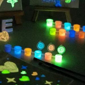 물감놀이6색 야광