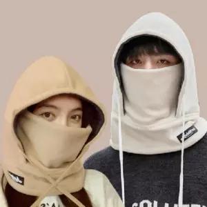 남녀공용 딥 후드 바라클라바 모자 워머 목토시 털모자 겨울 방한