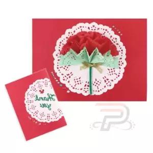 퍼니 카네이션 입체카드 10개 어버이날카네이션만들기 초등만들기세트