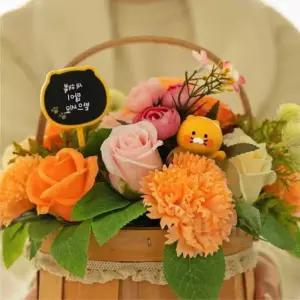 일비 춘식이 화분 피규어 세트 수목명패 식물이름표