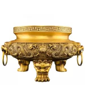 놋화로 향로 구리 화롯대 가정용 골동품 제사 그릇