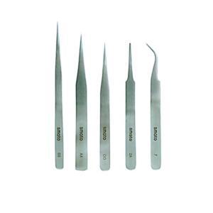 [2개구성] 스마토 핀셋 5PCS 112-9278 스테인리스 스마토 핀셋세트 족집게세트 QW898B0D