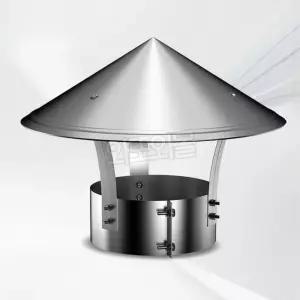 스텐 연통 삿갓 역풍 화목 난로 방지 연도 벽난로 펠렛 100