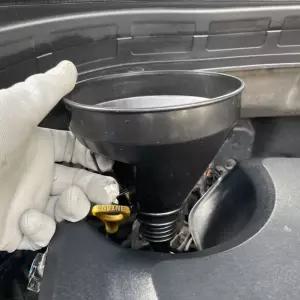 원통형 자바라 주유 급유 깔대기 엔진오일깔때기 급유깔대기 주유깔때기