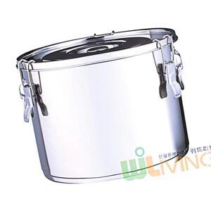 스텐단겹 20호 20L 밥통 국50인분 용량 급식용 물통 육수통 배달 단체급식 국통 업소용 KW6F4722