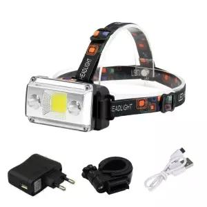 헤드랜턴 해루질 충전식 직진성 등산 낚시 광폭UP LED [f219E41]