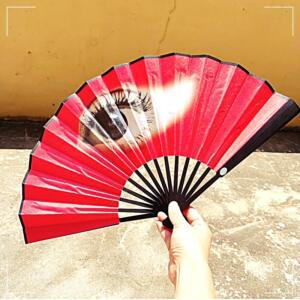 [2개구성] 씨와이유통 장기자랑 부채 무대소품 파티 이정현 회식 바람 DUWCD9FF7