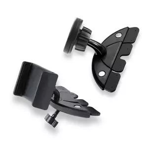 스마트폰거치대 핸드폰 차량 CD슬롯용 집게형 자석형 거치대