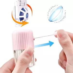 렌즈세척기 반자동 수동 회전 소프트 세척 렌즈통